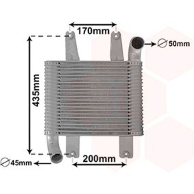 VAN WEZEL 82004229 Intercooler HYUNDAI TERRACAN