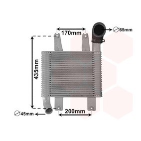 VAN WEZEL 82004230 Intercooler HYUNDAI TERRACAN