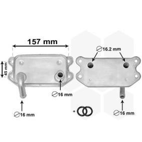 VAN WEZEL 59003154 Ölkühler VOLVO S80 I (184) 2.4 140 PS Otto