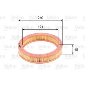 Osta Ilmansuodatin VALEO:llä 585691 edullisesti hintaan 9,03&nbsp;&euro;