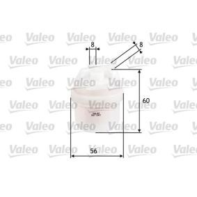 Osta Polttoainesuodatin VALEO:llä 587049 edullisesti hintaan 17,20&nbsp;&euro;