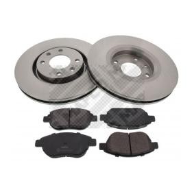 MAPCO 47357 Bromssats PEUGEOT 207 SW (WK_) 1.6 90 hk Diesel