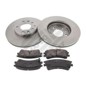 MAPCO 47556 Kit disque et plaquette de frein MAZDA 6 Hatchback (GG)