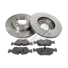 MAPCO 47872 Bremseskiver og -klosser BMW