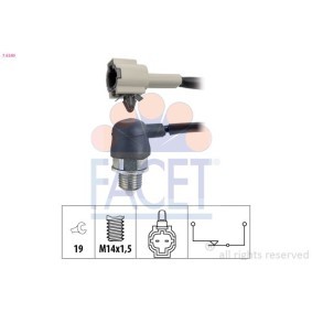 Rückfahrschalter des Herstellers FACET - Originalware Artikelnummer: 7.6340