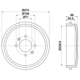 Kjøp Bremsetrommel av TEXTAR 94014400 til den lave prisen 666,29&nbsp;kr