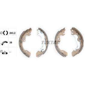 TEXTAR 91052500 Mâchoires de frein FORD Focus Mk1 Berline (DNW) 2.0 115 CV Essence