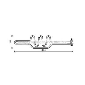 Achetez des Radiateur d'huile, direction PRASCO BWA3469 à prix pour 65,37&nbsp;&euro;