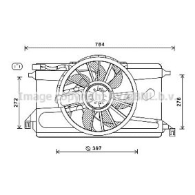 Kjøp Kjølevifte av PRASCO FD7561 til den lave prisen 2982,97&nbsp;kr