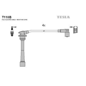 Køb Tændkabelsæt af TESLA T118B til den lave pris 404,81&nbsp;kr.