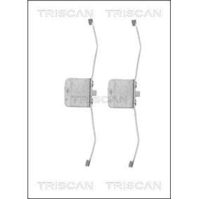 TRISCAN 8105 101632 Kit d'accessoires, plaquette de frein à disque SAAB 9-3 Break (YS3F) 2.8 230 CV Essence