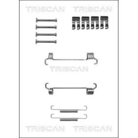 TRISCAN 8105 102603 Handbremsbeläge FIAT DUCATO Pritsche/Fahrgestell (230) 1.9 68 PS Diesel