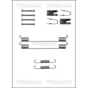 Kjøp Tilbehørsett, bremsesko av TRISCAN 8105 102612 til den lave prisen 158,37&nbsp;kr