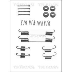 TRISCAN 8105 172466 Zubehörsatz, Scheibenbremsbelag LAND ROVER Defender Pritsche / Fahrgestell (L316) 2.2 122 PS Diesel