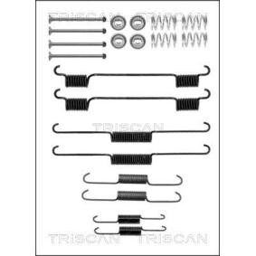 TRISCAN 8105 182002 Kit de accesorios, pastillas de frenos HYUNDAI TUCSON (JM) 2.0 141 cv Motor otto