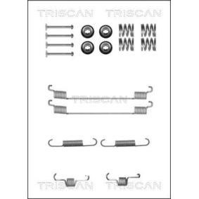 Kjøp Tilbehørsett, bremsesko av TRISCAN 8105 232589 til den lave prisen 182,45&nbsp;kr