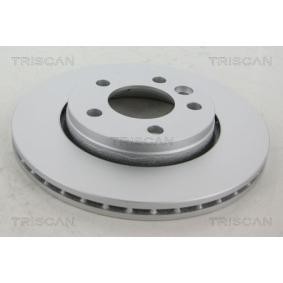 TRISCAN 8120 29196C Bremsscheiben VW Transporter 5 Pritsche / Fahrgestell (7JD, 7JE, 7JL, 7JY, 7JZ, 7FD) 2.0 115 PS Otto