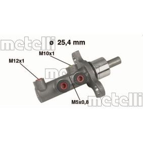 METELLI 05-0438 Hauptbremszylinder ALFA ROMEO 159 Sportwagon (939) 2.4 200 PS Diesel