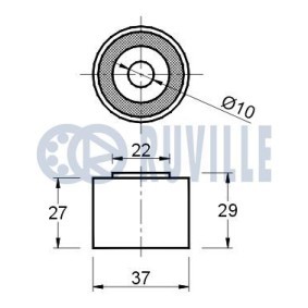 RUVILLE 3458006 Piñón del cigüeñal SUZUKI
