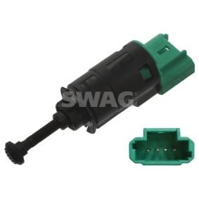 SWAG 62 93 7082 Bromsljuskontakt CITROËN C4 I (LC_) 1.6 109 hk Bensinmotor
