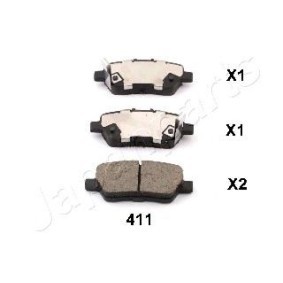 Comprar Juego de pastillas de freno de JAPANPARTS PP-411AF a bajo precio de 22,50&nbsp;&euro;