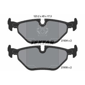 Köp Bromsbelägg av TEXTAR 2193481 till det låga priset 525,58&nbsp;kr