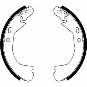 TEXTAR 91075100 Maxilas de travão CHEVROLET TRANS SPORT