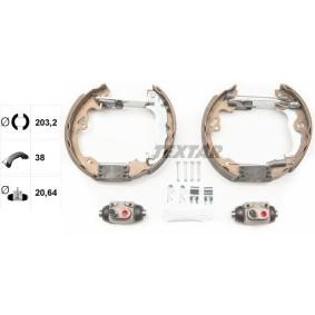 TEXTAR 84052500 Mâchoires de frein FORD Focus Mk1 Berline (DNW) 2.0 115 CV Essence