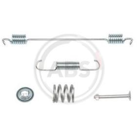 A.B.S. 0889Q Tilbehørsett, bremsesko SMART FORTWO