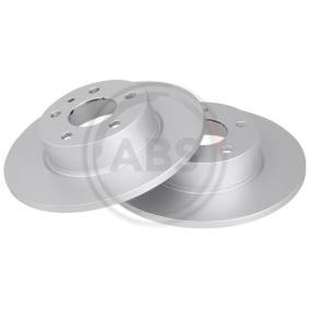 A.B.S. 15952 Disque de frein LANCIA LYBRA SW (839BX) 1.6 103 CV Essence
