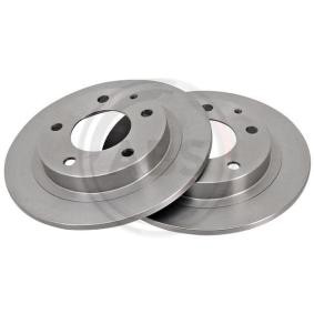 A.B.S. 16455 Bromsskivor MAZDA FAMILIA 5 (BA)