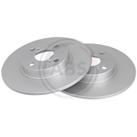 A.B.S. 16543 Bremsscheiben TOYOTA COROLLA Compact (_E10_)