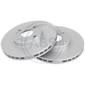 A.B.S. 17091 Bromsskivor MAZDA FAMILIA 6 (BJ) 2.0 71 hk Diesel