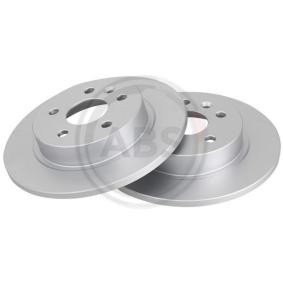 A.B.S. 18035 Discos de travão OPEL Astra J GTC (P10) 1.7 110 cv Diesel