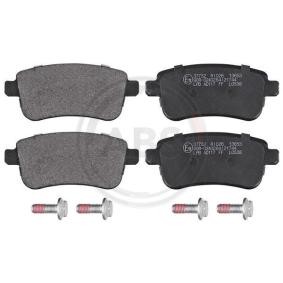 A.B.S. 37732 Bremsbeläge RENAULT Megane 4 Grandtour (K9A/M/N_) 1.6 115 PS Otto