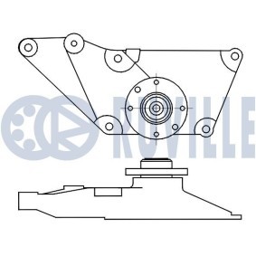 Compre Polia de desvio / de guia, correia dentada da RUVILLE 55212 a um preço baixo por 25,10&nbsp;&euro;