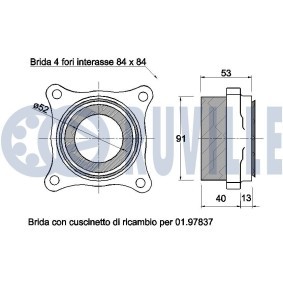 RUVILLE 235014 Balancim MINI Cabrio (R57) 1.6 112 cv Diesel