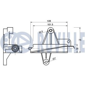 RUVILLE 5597370 Zahnriemensatz CITROËN C5 III Kombi (RW_) 2.0 136 PS Diesel