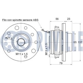 Rollensatz, Zahnriemen 5550250 für RENAULT
