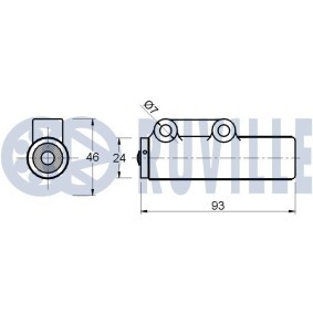 Compre Jogo de roletes, correia dentada da RUVILLE 5597350 a um preço baixo por 38,66&nbsp;&euro;