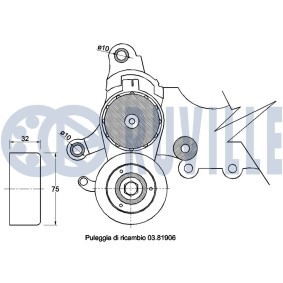 RUVILLE 7325 Roulement de roue MITSUBISHI GALANT 5 Stufenheck (E5A, E7A, E8A) 2.0 90 CV Diesel