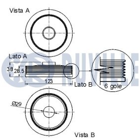 Compre Jogo de correias dentadas da RUVILLE 5534870 a um preço baixo por 66,04&nbsp;&euro;
