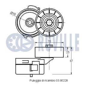 Compre Kit de rolamento de roda da RUVILLE 8002 a um preço baixo por 79,67&nbsp;&euro;