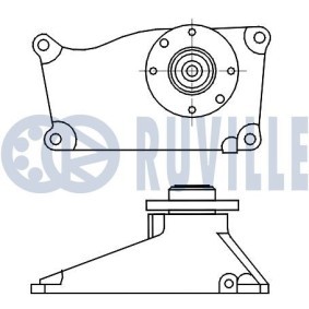 Compre Jogo de roletes, correia dentada da RUVILLE 5521450 a um preço baixo por 56,05&nbsp;&euro;