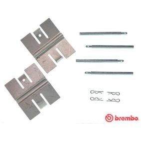 Compre Kit de acessórios, pastilhas de travão da BREMBO A 02 322 a um preço baixo por 17,04&nbsp;&euro;