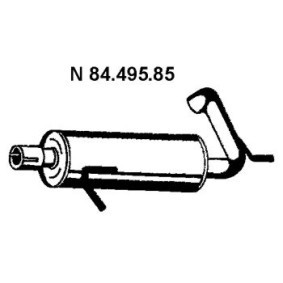 Endschalldämpfer von EBERSPÄCHER günstig für 166,18&nbsp;&euro;