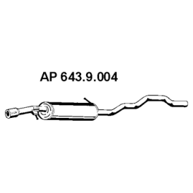 Mittelschalldämpfer für SEAT von EBERSPÄCHER