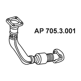 Abgasrohr für SEAT von EBERSPÄCHER