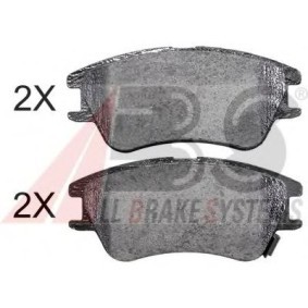Compre Pastilhas de travão da A.B.S. 37432 OE a um preço baixo por 28,60&nbsp;&euro;