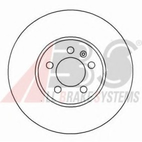 Köp Bromsskiva av A.B.S. 16882 OE till det låga priset 510,14&nbsp;kr